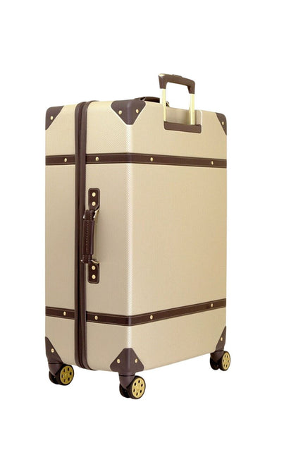 Vintage Hard Shell  Luggage Trunk Suitcase Set