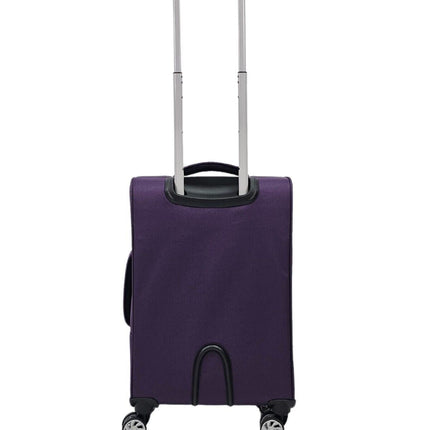 Lightweight  Soft Suitcases 4 Wheel Luggage Travel Bag