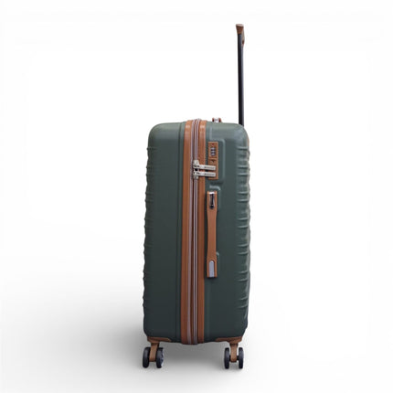 Expandable Hard Shell ABS Suitcase Set 8 Wheel Robust Travel Case Holiday Luggage
