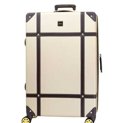 Vintage Hard Shell  Luggage Trunk Suitcase Set