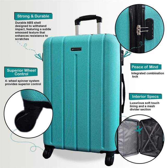 Robust ABS Hard Shell Luggage Suitcase