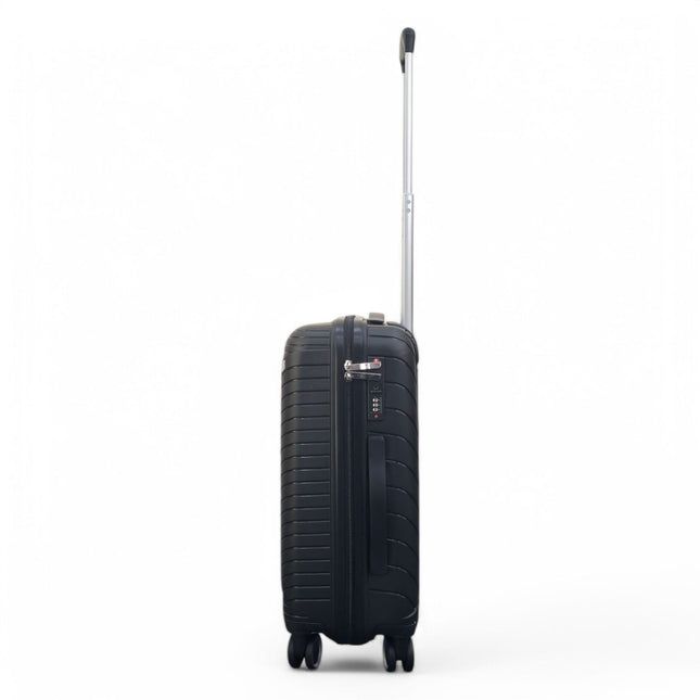 Hard Shell PP Cabin Suitcase 55 x 26 x 20 cm Luggage Suitable for Easyjet, Ryanair