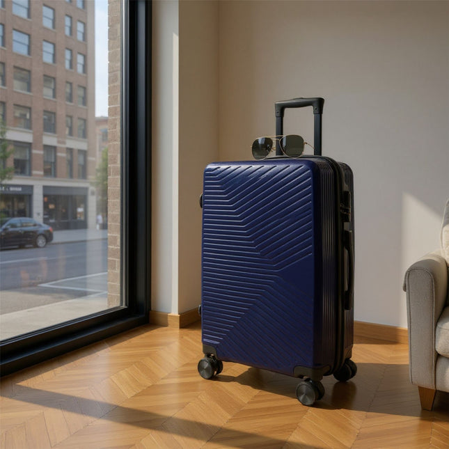 Hardshell Suitcase Set Robust 8 Wheel Cabin Luggage Case Bag