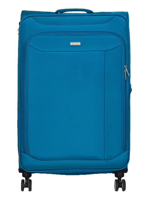 Soft Lightweight Dual 4 Wheel Suitcase Luggage