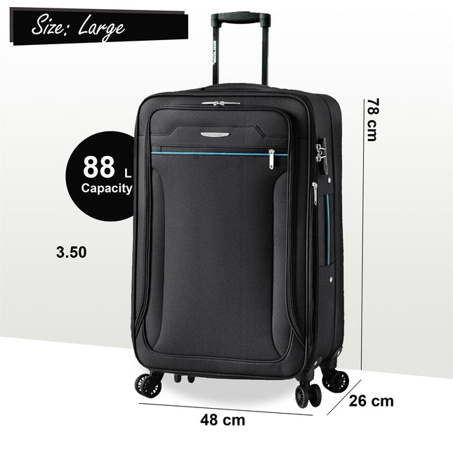 Lightweight Soft Luggage Travel Suitcases