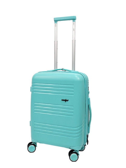 Hard Shell Cabin 4 Wheel Luggage TSA Travel Bag