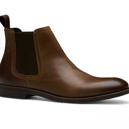 Windsorsmith Mens Brown Leather Chelsea Ankle Dealer Boots - Sergio