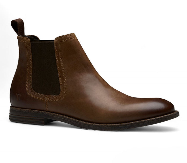 Windsorsmith Mens Brown Leather Chelsea Ankle Dealer Boots - Sergio