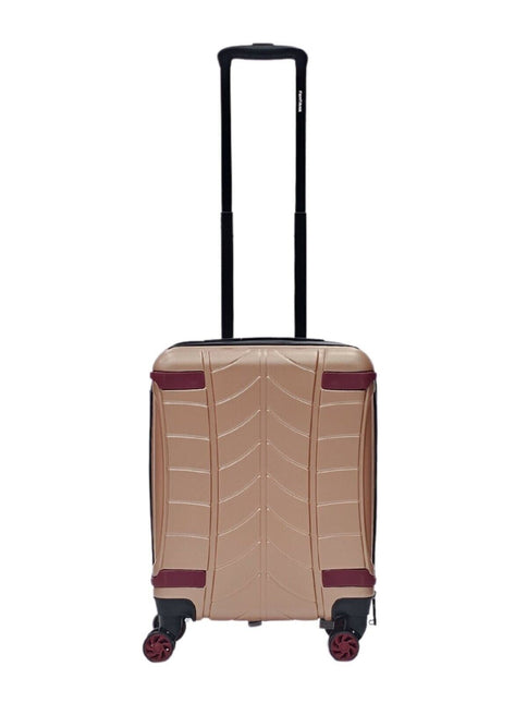 Hard Shell Cabin Suitcase 4 Wheel Luggage Travel Bag