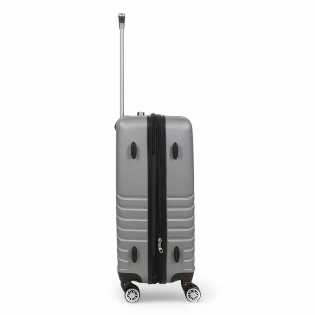 Expandable Hard Shell 8 Wheels Luggage Travel Cabin Bags Suitcase Set