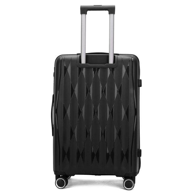 Hard Shell Suitcase Cabin TSA Luggage Travel Set