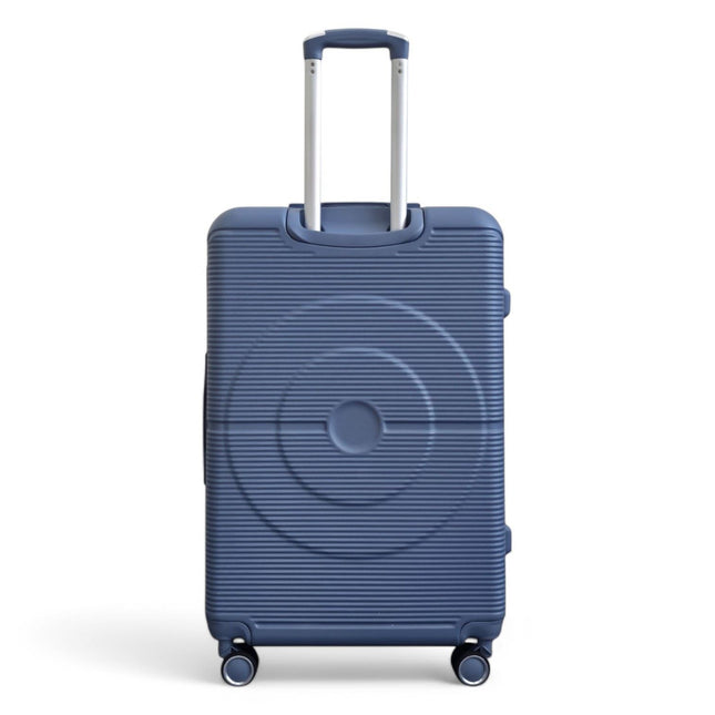 Robust ABS Hard Shell 8 Wheels Luggage Travel Holiday Cabin Suitcase Set