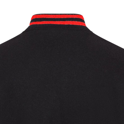 Letterman Baseball Wool Leather Varsity Bomber Jacket - Genoa