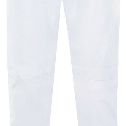 Mens  Leather Jogging Bottoms-Boston