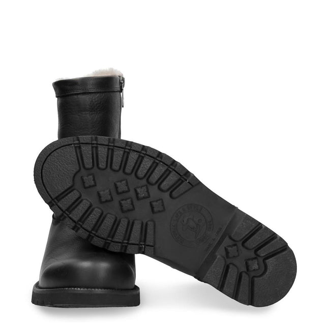 Panama Jack Men's Fedro Igloo C3 Black Waterproof Leather Ankle Boots
