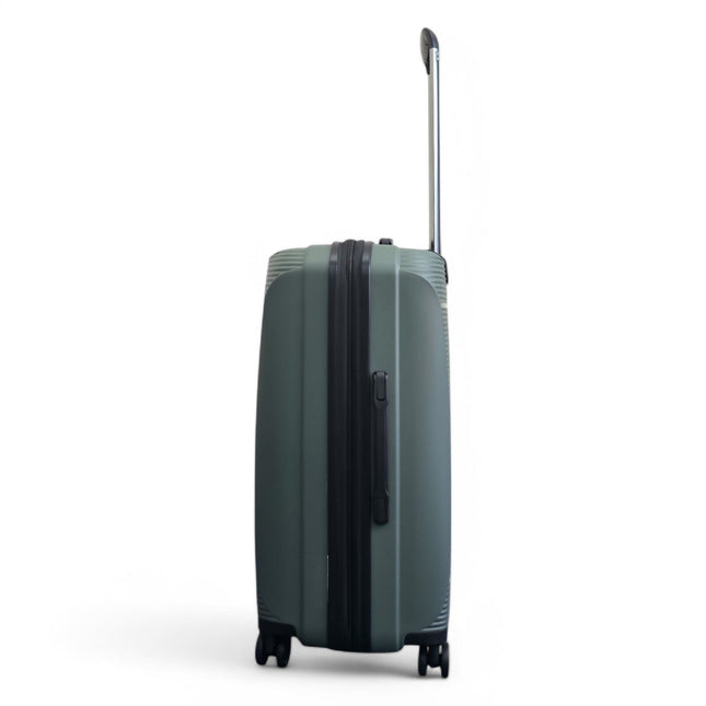 Expandable Hard Shell PP 8 Wheel Luggage Travel Cabin Holiday Bags Suitcase Set