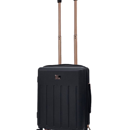 Lightweight Black Hard Shell ABS Suitcase Set Luggage Travel Cabin Case Bags