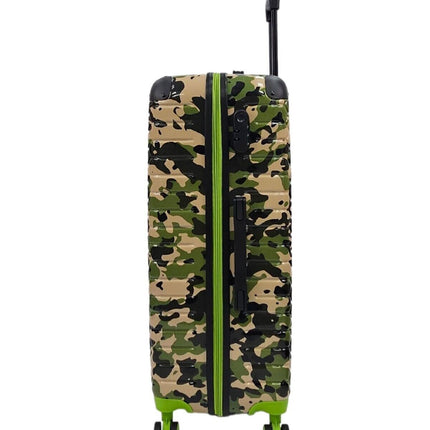 Hardshell Camo Robust ABS Suitcase Set