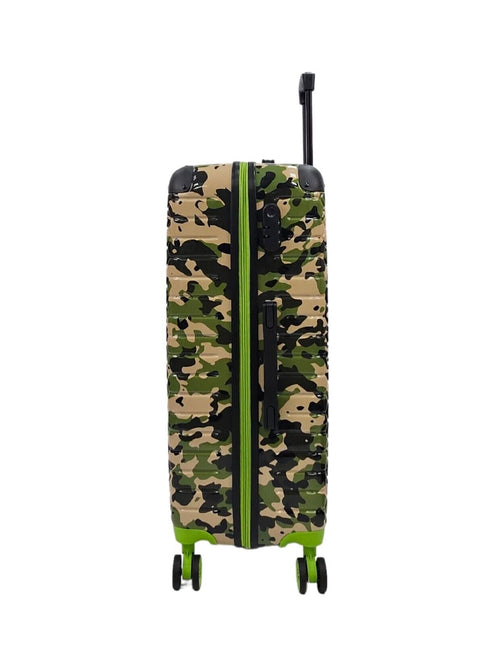 Hardshell Camo Robust ABS Suitcase Set