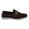 Men’s Brown Breathable Loafers Lightweight Slip-On