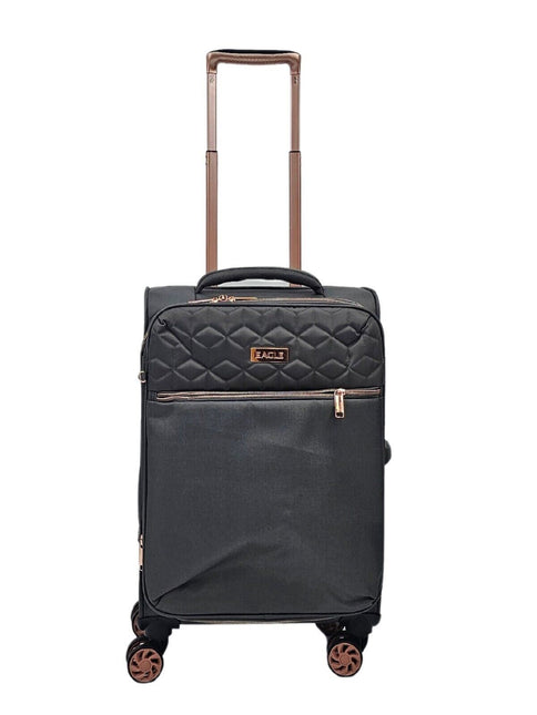 Cabin 4 Wheel Luggage Travel Soft Lightweight Bags