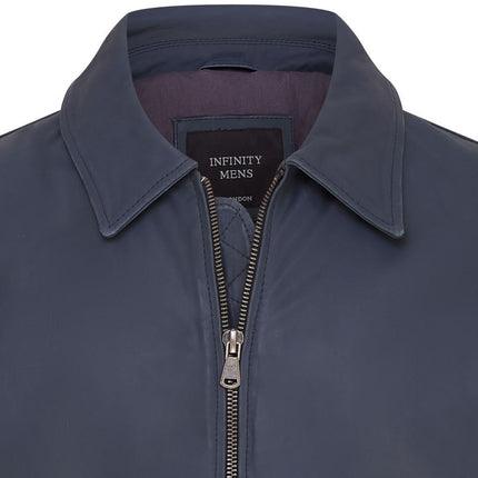 Men's A2 US Airforce Cowhide Aniline Leather Bomber Jacket
