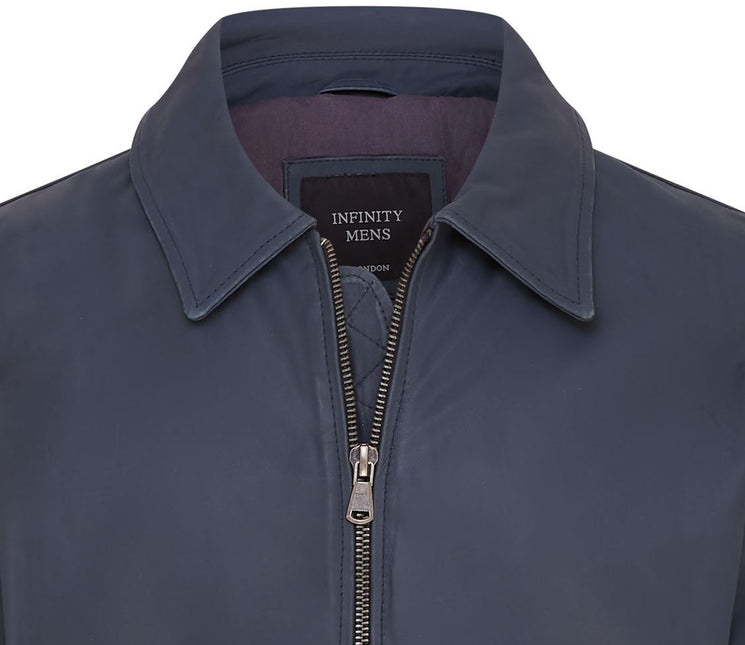 Men's A2 US Airforce Cowhide Aniline Leather Bomber Jacket