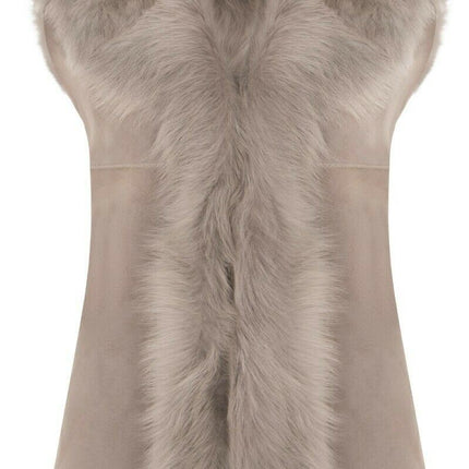 Women's Toscana Sheepskin Long Gilet-Sorocaba