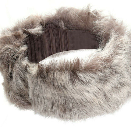 Ladies  Toscana 100% Sheepskin Leather Headband