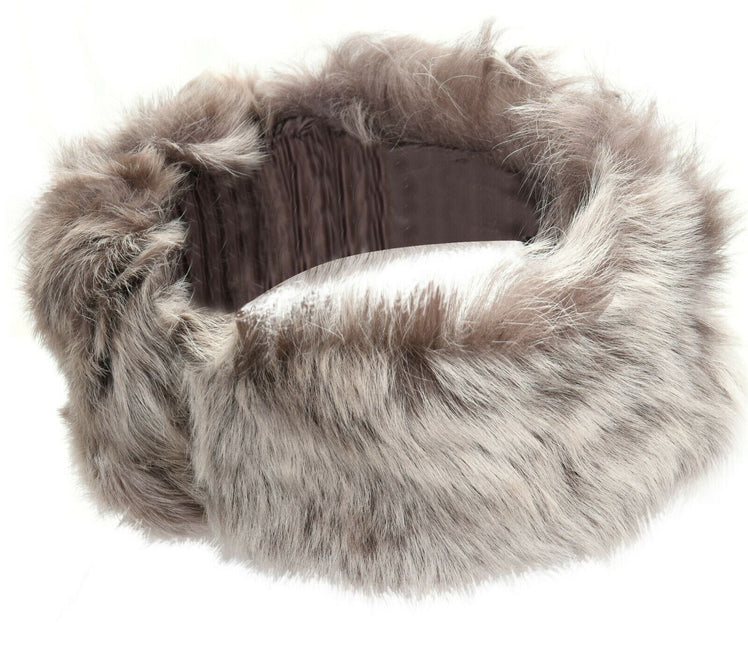 Ladies  Toscana 100% Sheepskin Leather Headband