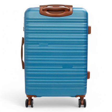 Expandable Hard Shell ABS Suitcase Set 8 Wheel Robust Travel Case Holiday Luggage