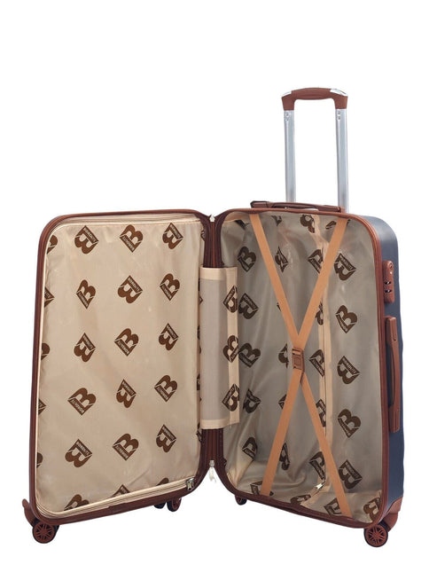 Grey Hard Shell Suitcase Luggage Set Travel Bag