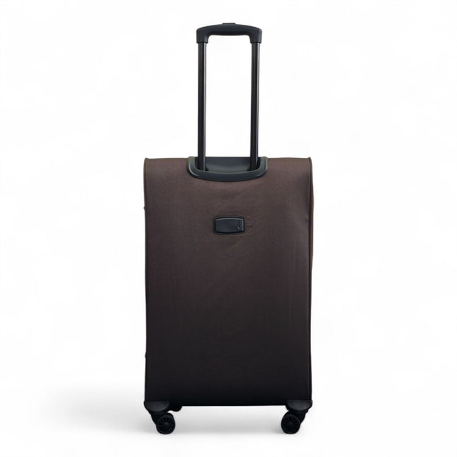 Expandable Soft 8 Wheel Lightweight Suitcase Luggage Travel Bags Set
