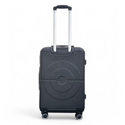 Robust ABS Hard Shell 8 Wheels Luggage Travel Holiday Cabin Suitcase Set