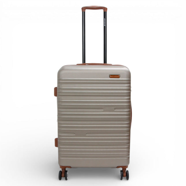Expandable Hard Shell ABS Suitcase Set 8 Wheel Robust Travel Case Holiday Luggage