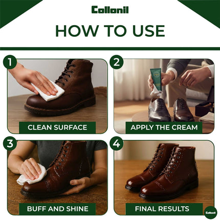 Collonil 1909 Leather Care Cream 75ml Shoes, Bags & Clothing