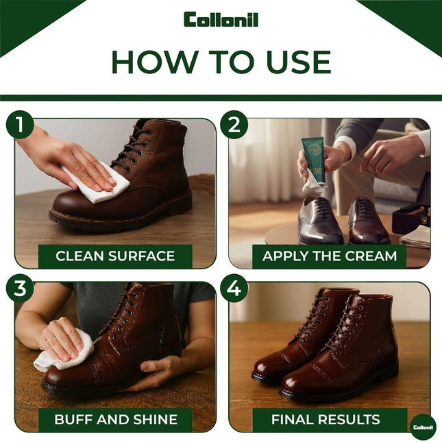 Collonil 1909 Leather Care Cream 75ml Shoes, Bags & Clothing