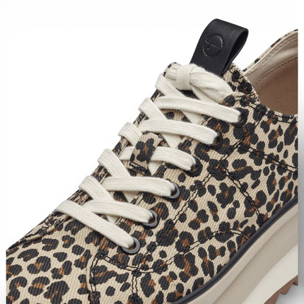 Tamaris Women’s Platform Trainers Leopard Print Sneaker Shoes