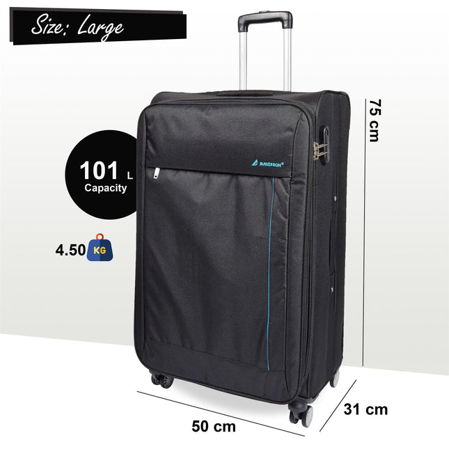 Lightweight Soft Casing Travel Luggage Suitcases