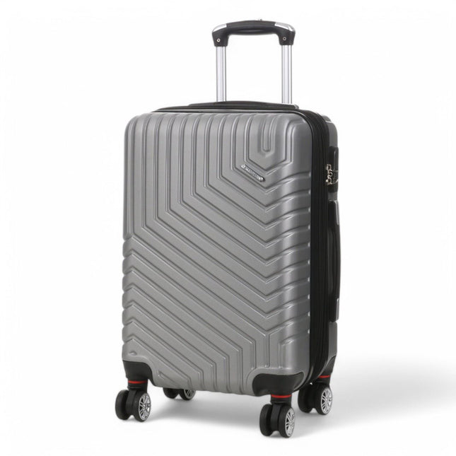 Expandable Hard Shell 8 Wheels Luggage Travel Cabin Bags Suitcase Set