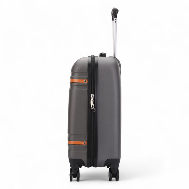 Hard Shell Cabin 36 x 22 x 56 cm ABS Suitcase Suitable for Easyjet, Ryanair, Wizzair