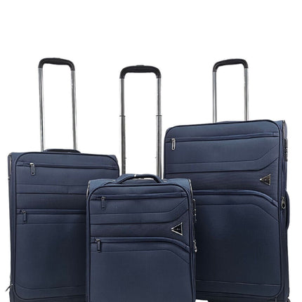 Lightweight Soft  Dual 4 Wheel Luggage Suitcases