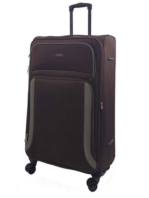Soft Shell Suitcase Luggage Set Travel Light Carry On Cabin Bag