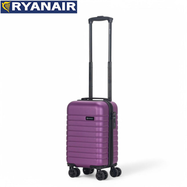 ABS Hardshell Underseat Cabin Suitcase 45 x 25 x 20 cm Luggage Suitable for Rynair