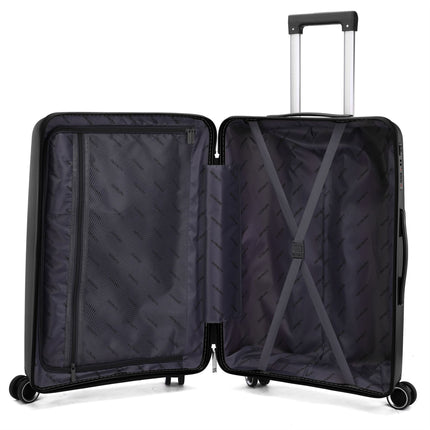 Hard Shell Suitcase Cabin TSA Luggage Travel Set
