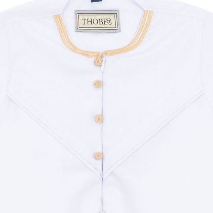 Baby Boys Omani Eid White Thobe  Saudi Emirati Jubba Robe Romper