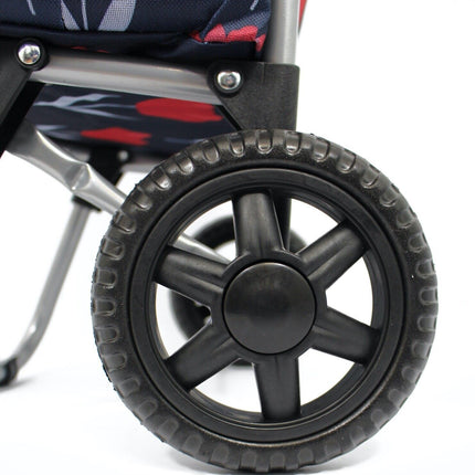 40L Lightweight Shopping Trolley Wheeled Folding Durable Cart Strong Bag Grocery