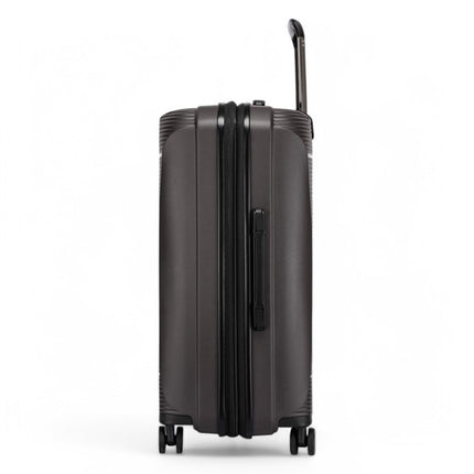 Expandable Hard Shell PP 8 Wheel Luggage Travel Cabin Holiday Bags Suitcase Set