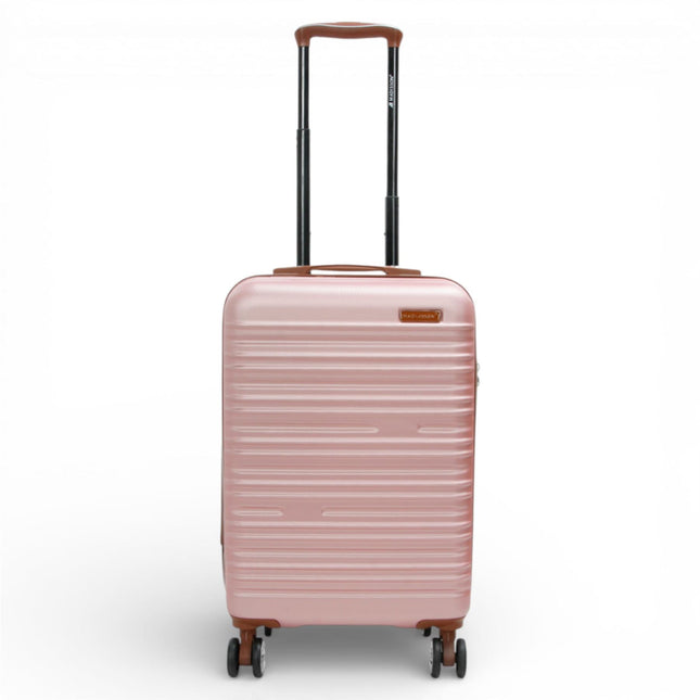 Expandable Hard Shell ABS Suitcase Set 8 Wheel Robust Travel Case Holiday Luggage