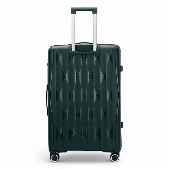 Hard Shell Suitcase Cabin TSA Luggage Travel Set